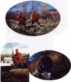 Whitetail and elk hunts collage